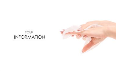 El ıslak mendil desen