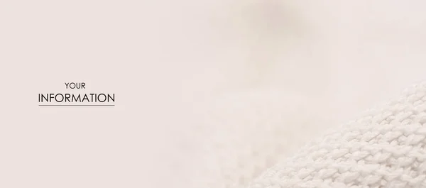 Tessuto di lana macro foto modello leggero — Foto Stock