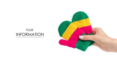 Mittens el desen bebek