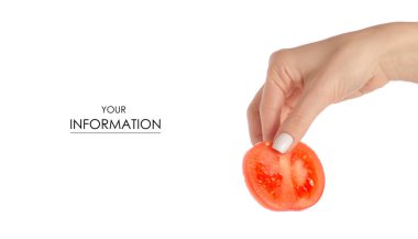 El şeklinde taze domates