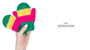 Mittens el desen bebek