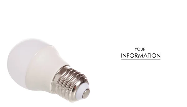LED lampa vzor — Stock fotografie