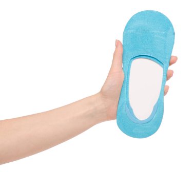 Mavi no el çorap göster