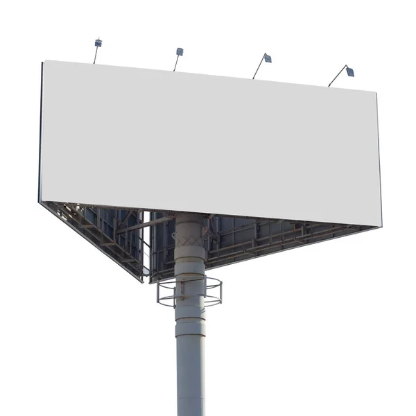 Bigboard på vit bakgrund — Stockfoto