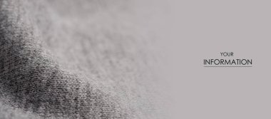 Gri kumaş giyim doku tekstil kumaş makro