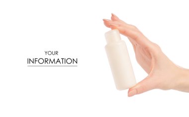 Kozmetik seyahat şişe, otel banyo şampuanı duş jeli losyon el desen