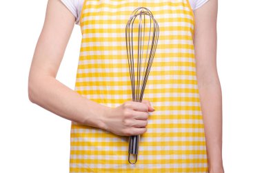 Kadın el çırpma teli önlük