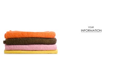 Bir sürü havlu desen