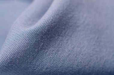 Kumaş Tekstil mavi makro