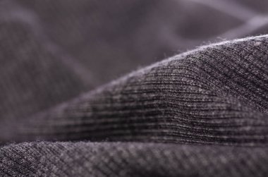 Kumaş Tekstil gri makro