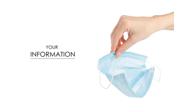 El desen tıbbi maskesi