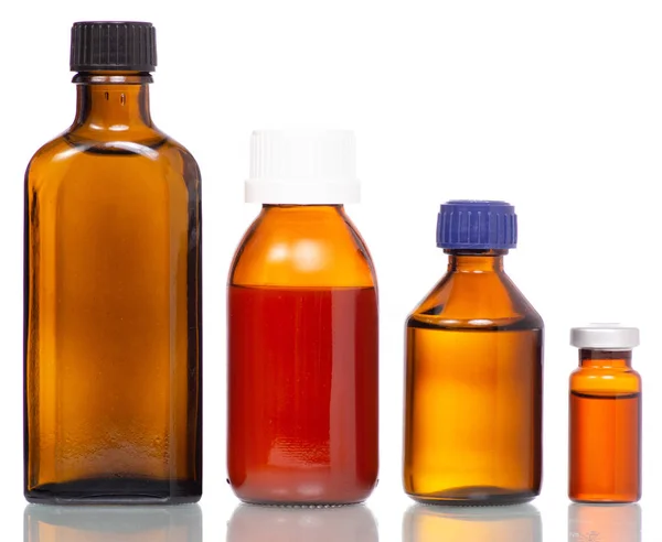 Composición de frascos de medicamentos — Foto de Stock