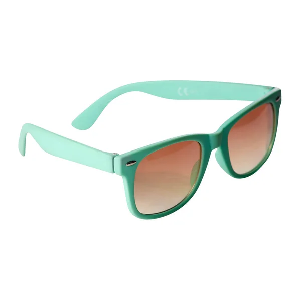 Akcesoria okulary przeciwsłoneczne zielony — Zdjęcie stockowe