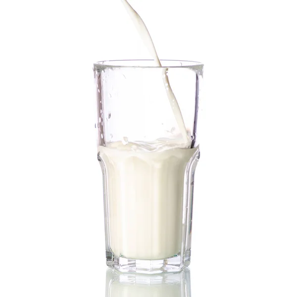 Glas Milch — Stockfoto