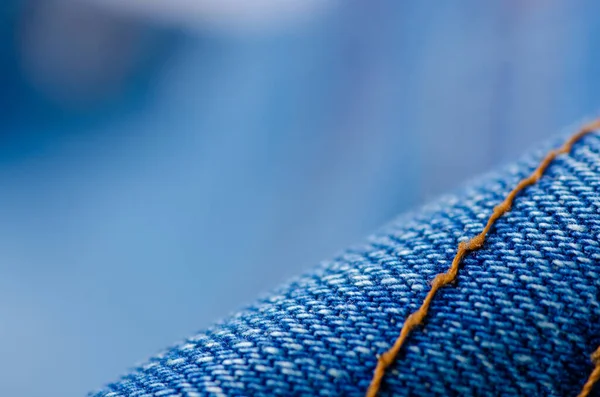 Mavi kot kumaş kumaş kumaş kumaş doku tekstil — Stok fotoğraf
