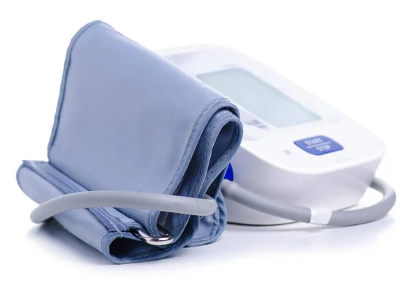 디지털 혈압 모니터 전자 온도계 — 스톡 사진