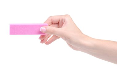 Kadın eli manikür merhemi.