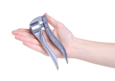 Elinde sarımsak için metal pres makinesi