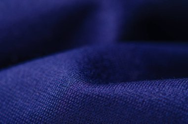 Mavi kumaş kumaş kumaş dokusu