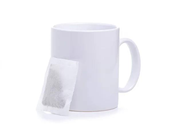 Gyógynövény teafilterek csésze — Stock Fotó
