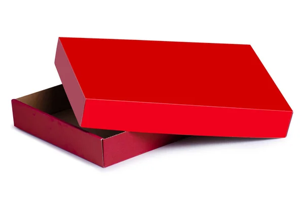Férias caixa vermelha — Fotografia de Stock