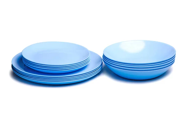 Pastel placas azuis — Fotografia de Stock