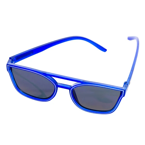Niebieskie okulary słoneczne piękno — Zdjęcie stockowe