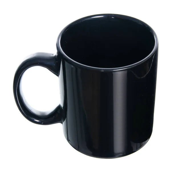 黒コーヒーティーカップ — ストック写真