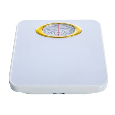 Beyaz tartı makinesi ölçeği