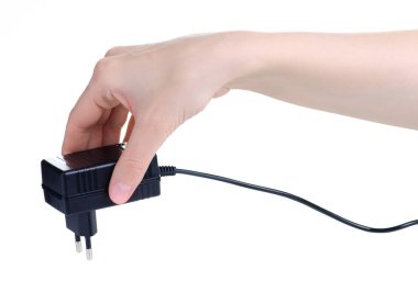 Güç kaynağı ac 'ten DC adaptörüne.