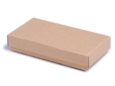Kahverengi karton kutu