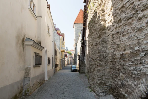 Europese oude stad straat — Stockfoto