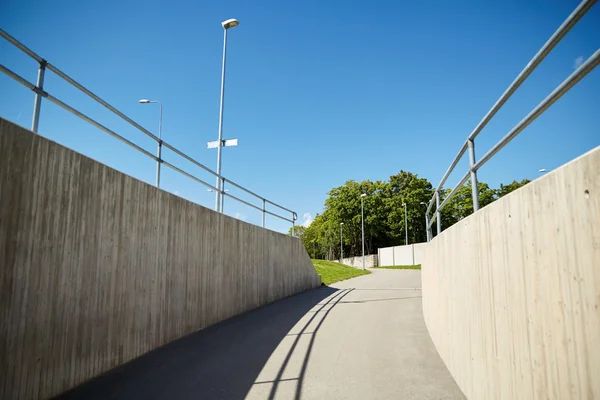 Urban city tunnel construction — Stock Photo, Image