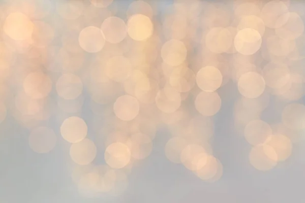 Jul dekoration eller garland lights bokeh — Stockfoto