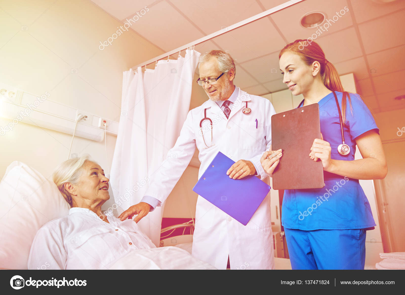 Любовь в больнице с медсестрой