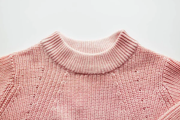 Close up van sweater of trui op wit — Stockfoto