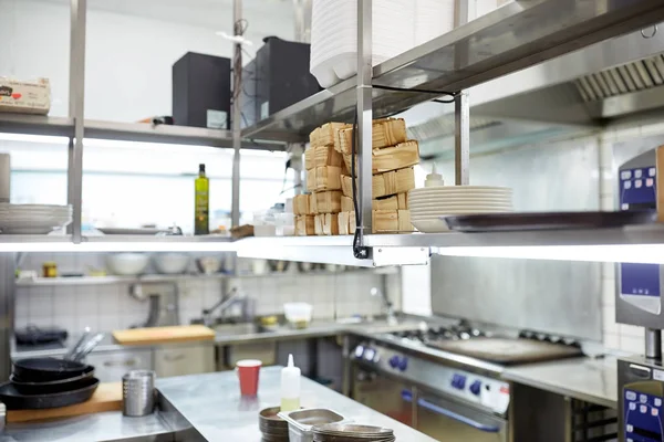 Restaurant professional kitchen equipment — Stock Photo, Image