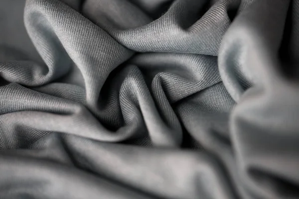 Közelkép a szürke textil vagy szövet háttér — Stock Fotó