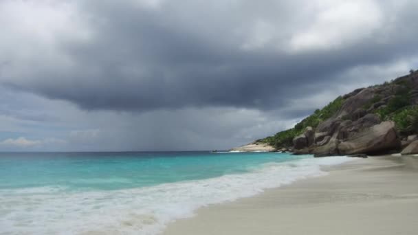 Pláž africký ostrov v Indickém oceánu — Stock video