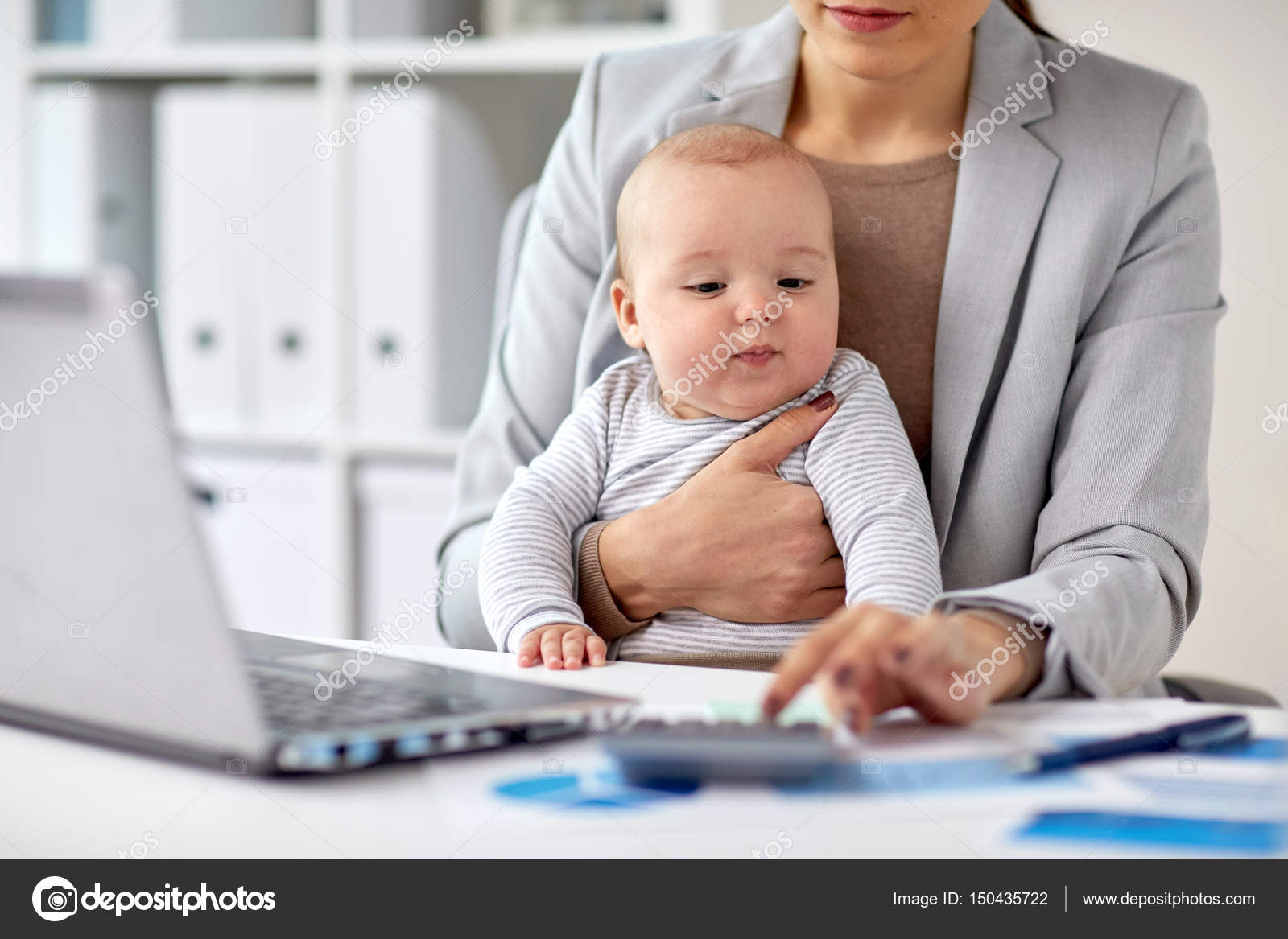 werken en een baby werken en een baby