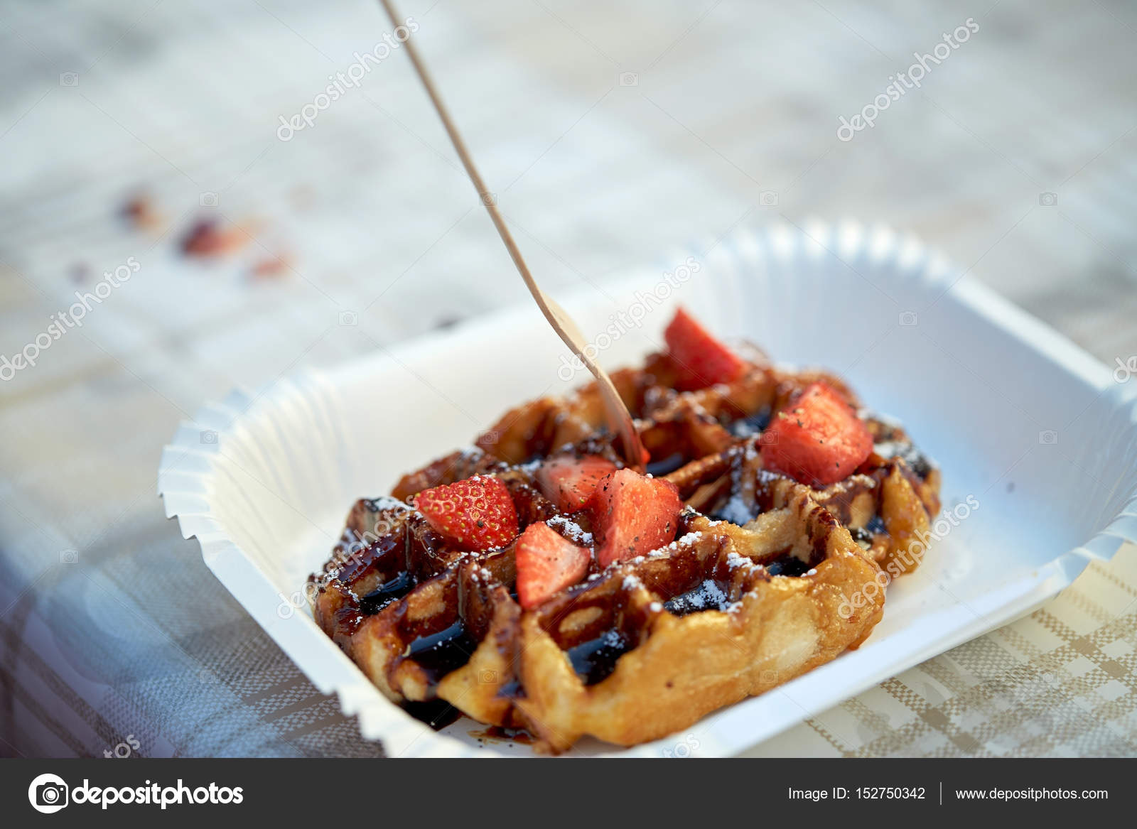 Waffel papier