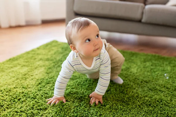 Lovely baby boy at home — Stock Photo, Image