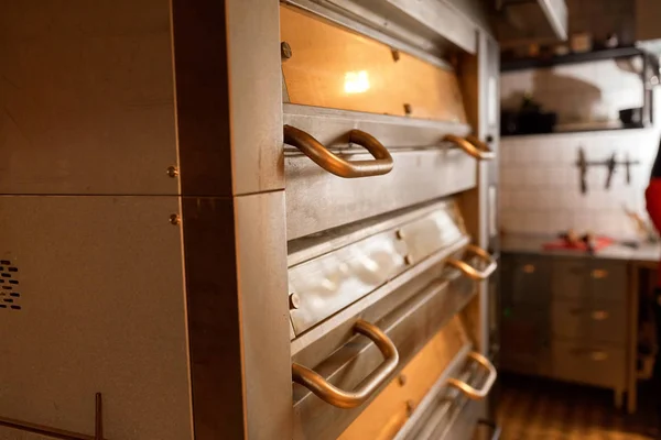 Bread oven at bakery kitchen — Stock Photo, Image