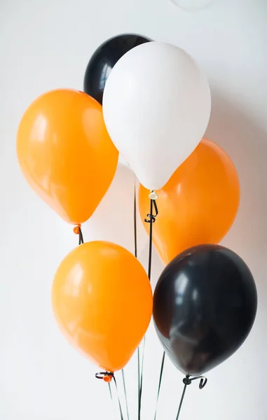 Lucht ballonnen voor halloween of verjaardag feest — Stockfoto