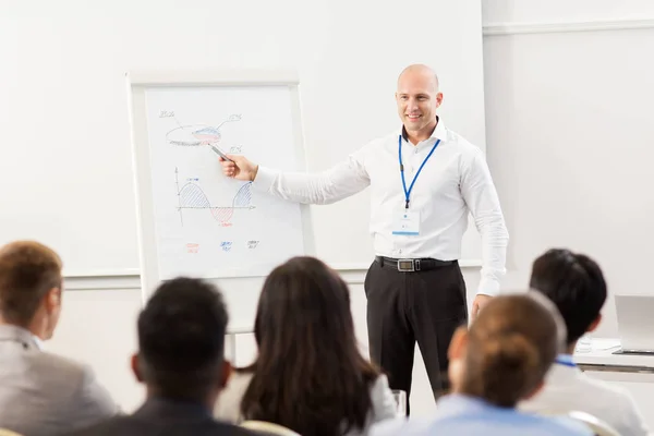 Grupp människor på business konferensen — Stockfoto