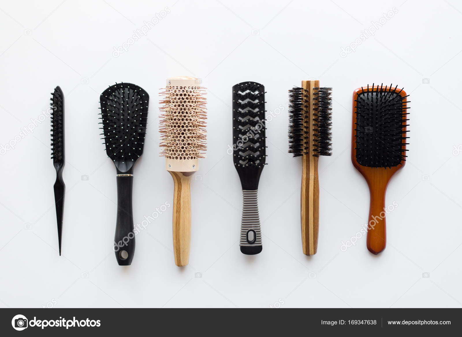 different combs for hair