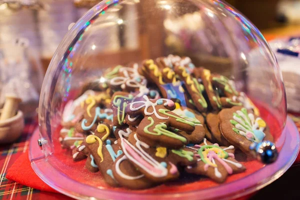 Sırlı Noel gingerbread — Stok fotoğraf