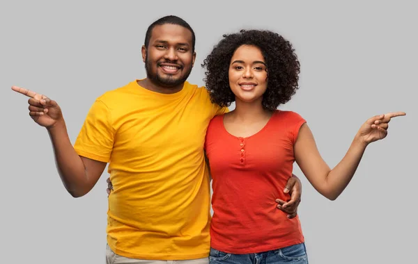 Щаслива афроамериканська пара — стокове фото