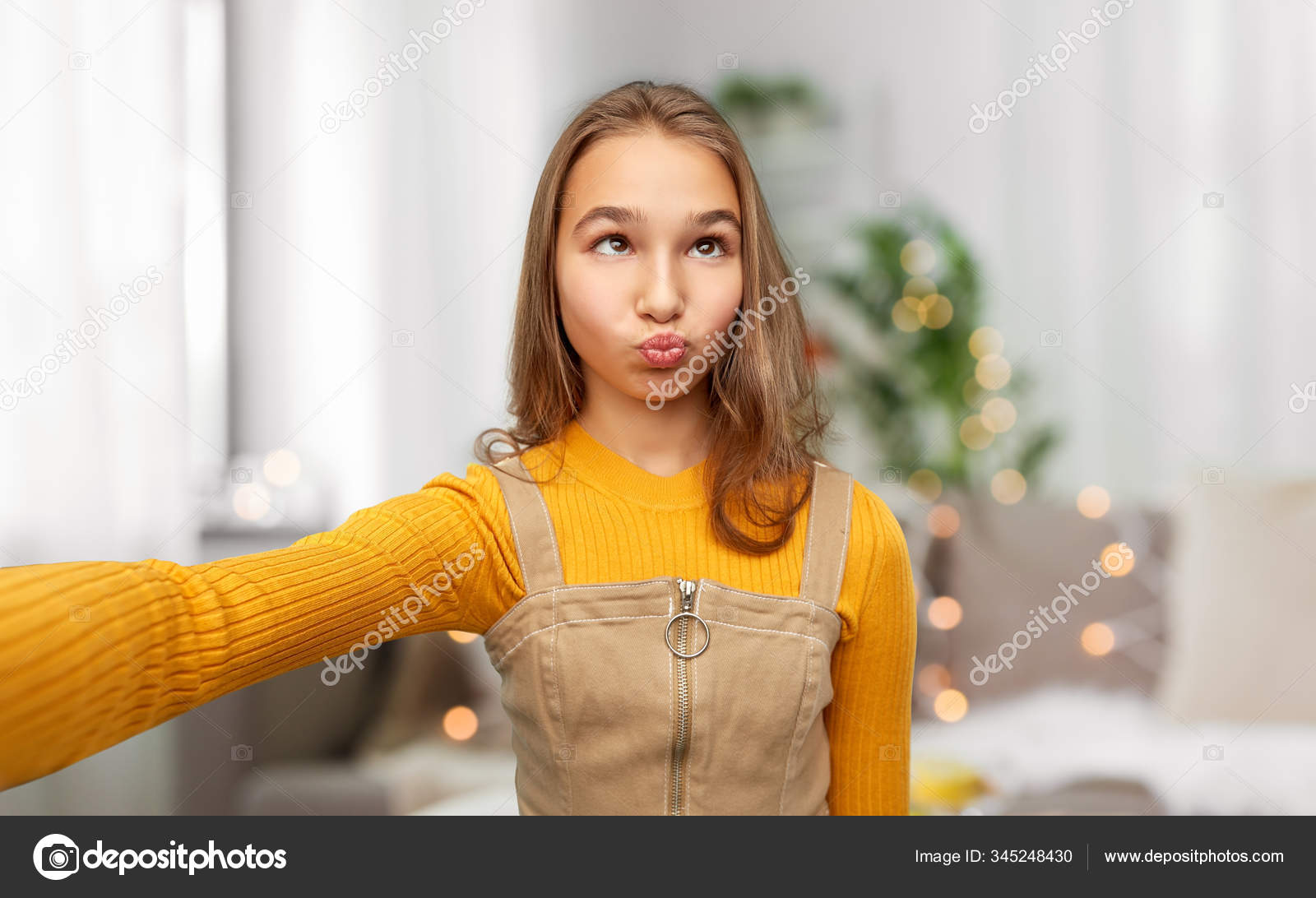 Teen Girl Young Selfie