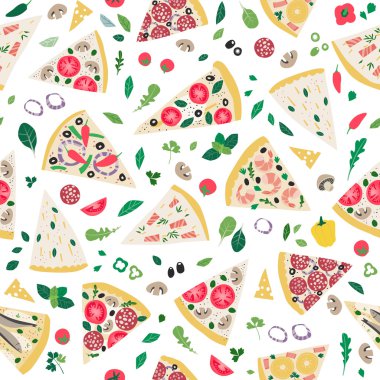 Pizzanın kusursuz deseni
